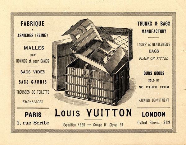 Louis Vuitton Vintage Ad