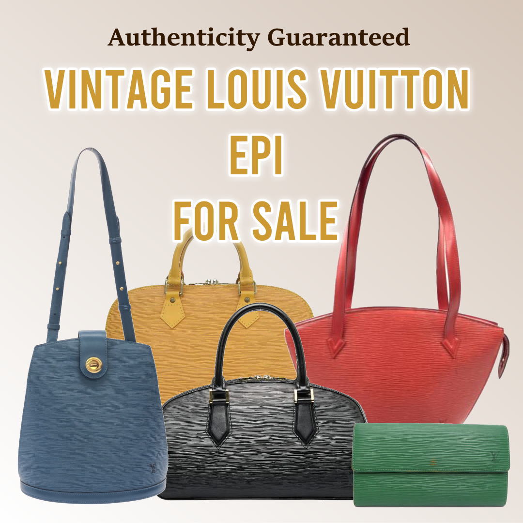 Authenticity Guaranteed Vintage Louis Vuitton Epi for Sale