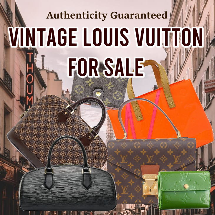 Authenticity Guaranteed Vintage Louis Vuitton for Sale