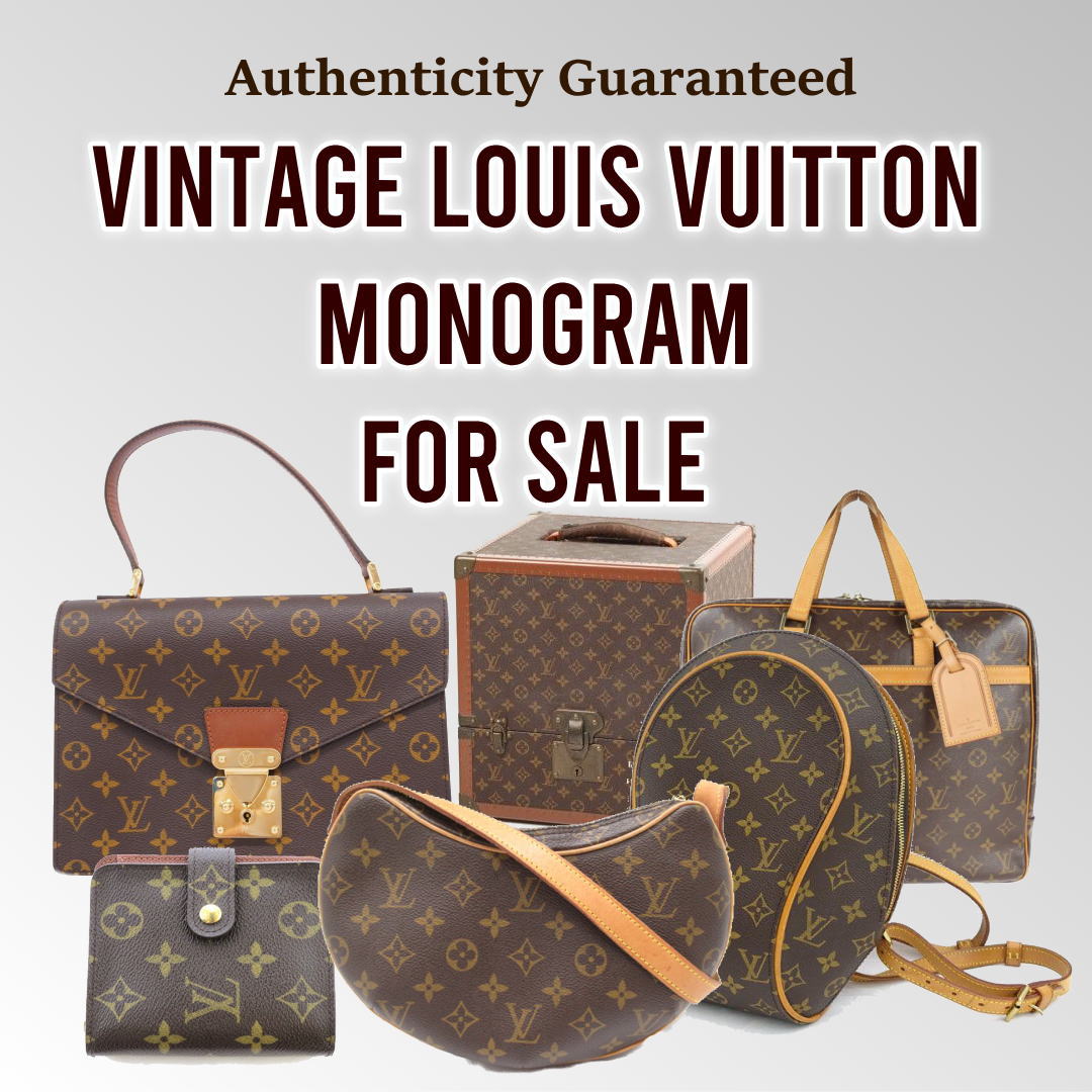 Authenticity Guaranteed Vintage Louis Vuitton Monogram for Sale