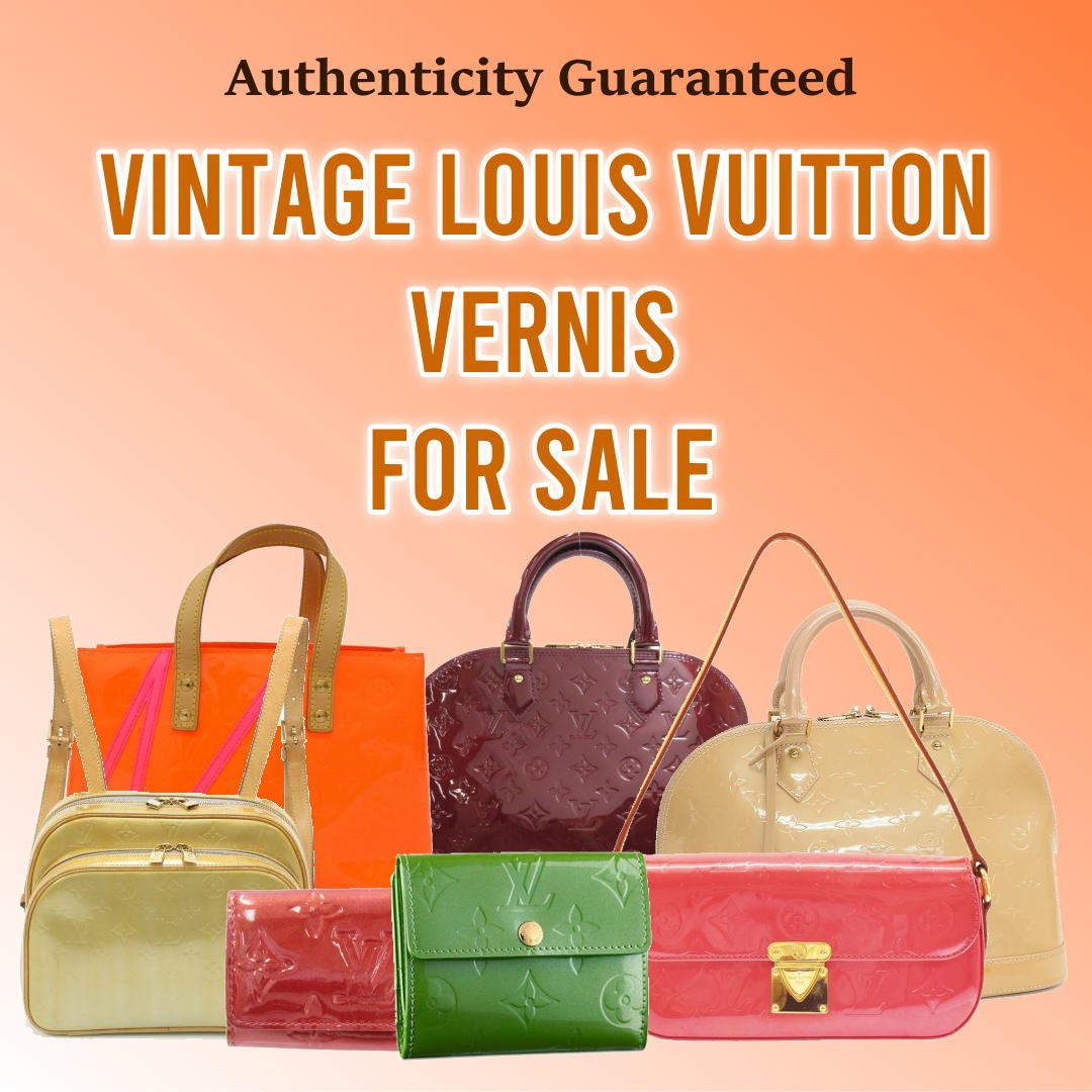 Authenticity Guaranteed Vintage Louis Vuitton Vernis Monogram for Sale